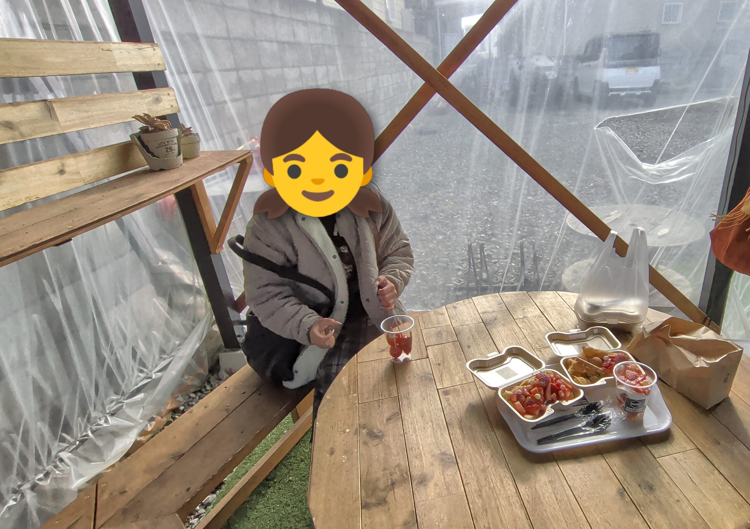 なかやまグリーンファームのいちごスイーツ