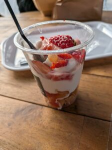 なかやまグリーンファームのいちごスイーツ